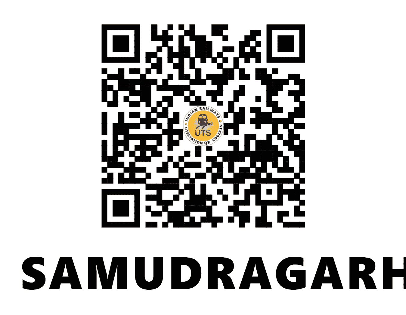 UTS QR Code for SAMUDRAGARH - SMAE (ER - WEST BENGAL)